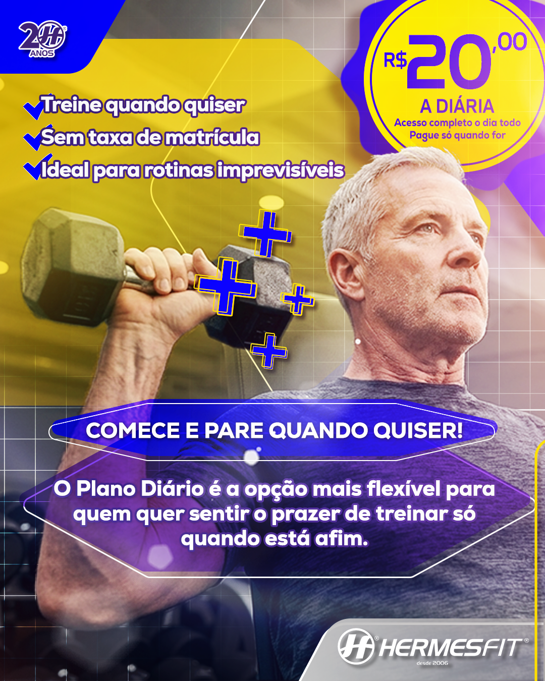Um dia de treino na HermesFit